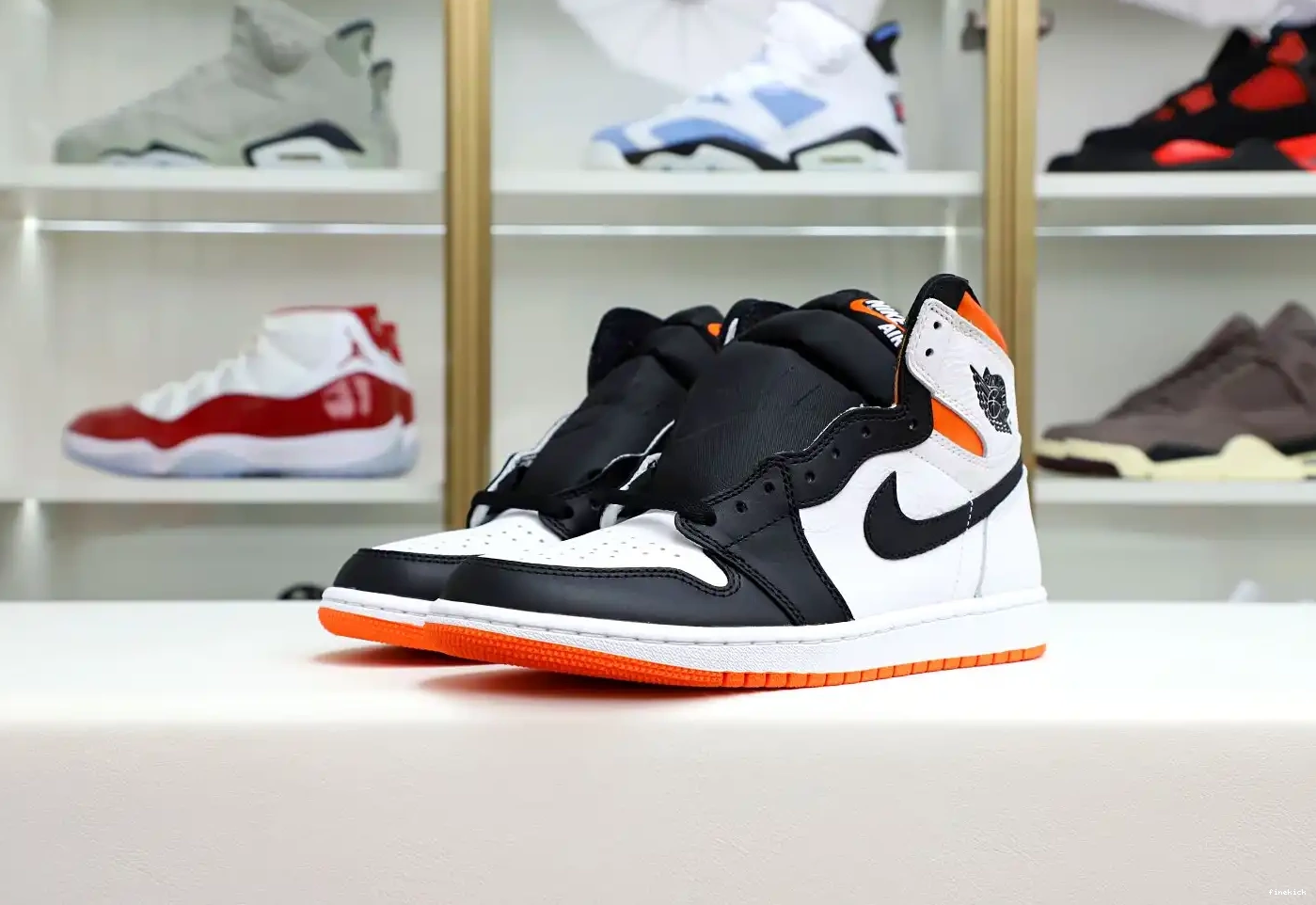 1 Retro Jordan OG High Orange' Electro Air 0406